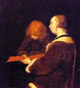 The Reading Lesson Gerard Ter Borch